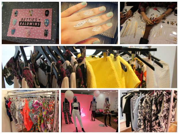 Motel rocks behind the scenes collage