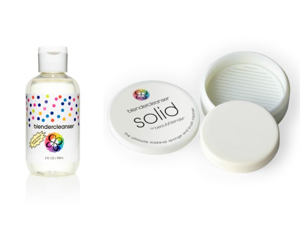 Beauty blender cleansers collage